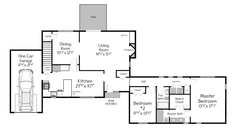 Plan View of the Main Floor